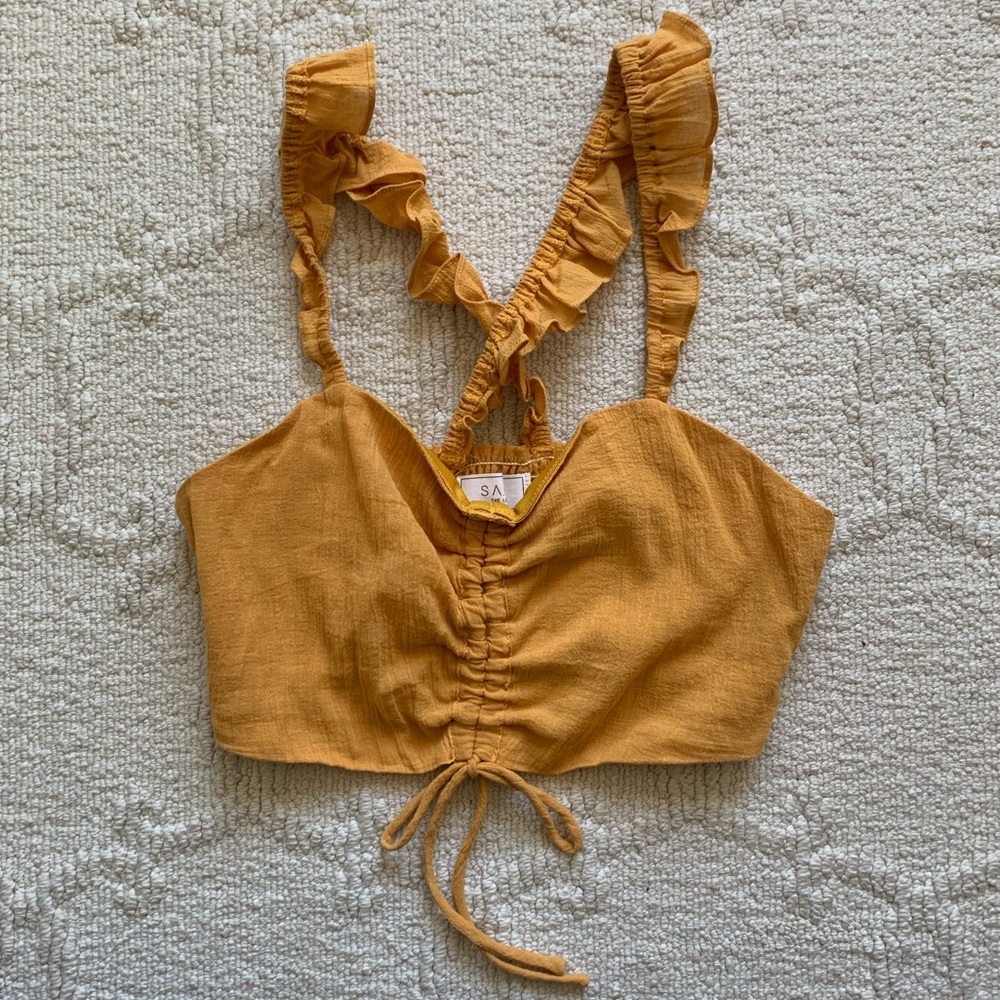 Sage The Label Crop Top